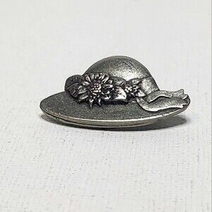 Hat Pin Metal Birds & Blooms LTD edition 2005 See photos